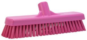 Vikan væg-/gulvvaskebørste 305mm stiv pink