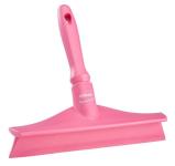 Vikan Hygiejnisk enkeltblads håndskraber 24,5 cm med håndtag 7125 - 24.5 cm / Pink | Skrabere med gummilæbe | Detaljerengøring | Fødevaregodkendt
