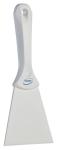 Håndskraber 4013 Vikan nylon, 10 cm - 10 cm / Hvid | Hånd & Gulvskraber | Fødevaregodkendt | Grundig Rengøring