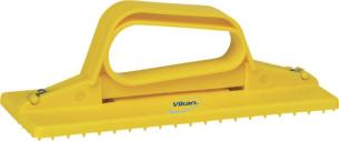 Vikan skurenylonholder håndmodel 230mm gul