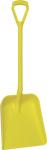 Skovl, Vikan, 104x27,1x32,7cm, flere farver, PP, kort skaft, standard el. dybt blad - Gul / Dybt blad | Skovle, greb og rive | greb og rive | NODISCOUNT