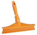 Vikan Hygiejnisk enkeltblads håndskraber 24,5 cm med håndtag 7125 - 24.5 cm / Orange | Skrabere med gummilæbe | Detaljerengøring | Fliseoverflader