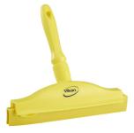 Vikan hygiejnisk dobbeltlæbet håndskraber 25 cm med håndtag 7711 - 25 cm / Gul | Hånd & Gulvskraber | Fastled | Fødevaregodkendt