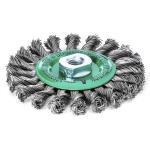Snoet rundbørste rpm 12500 ø115x14mm roh gevind rf m14 0,50 mm