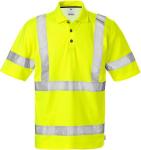 Fristads hi-vis poloshirt kl.3 7025 gul str xs