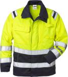Kansas Flamestat Hi Vis jakke kl.3 4175 119922 - HV. gul/mari / XS | Jakker | 117320-940 | EN 13758
