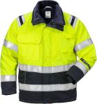 Kansas Flamestat Hi Vis vinterjakke kl.3 4185 119923 - HV. gul/mari / 2XL | Jakker | 117320-940 | EN 13758