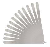 Søgerblade 0,05-1,00 mm (13 blade) 200 mm med cylindrisk afrunding og 13 mm bredde