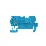 Gennemgangsklemme, fjeder tilslutning, 2,5mm2, 500v, 24a, 2 tilslutninger