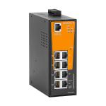 Netværks switch managed gigabit ethernet porte: 8x rj45 -40 °c...75 °c ip30