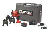 Ridgid rp-350-b pressmaskine med m-kæber 15-22-28 mm