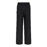 Lyngsøe regnbukser vind & vandtæt, elastik i taljen, 2 lommer, LR1330, str. L Sort