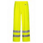 Lyngsøe hi-vis regnbukser i PU kvalitet LR52 - Hi Vis Saturn Yellow / XXL | Regntøj | EN 343 4-1-X | Herre