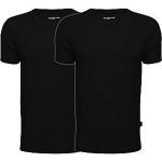 ProActive By JBS t-shirts str. M sort 2-pak i bambus