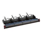 Lcs patchpanel med 24 x legrand cat 6 stp konnekter