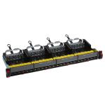 Lcs patchpanel med 24 x legrand cat 6a utp konnekter