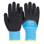 11 str akrylfor med polyester af vinterhandske blue os