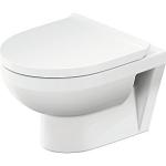 Duravit NO.1 hængeskål & toiletsæde med softclose, compact 480mm, rimless. Hvid