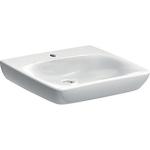 Geberit Renova Comfort håndvask hh midt u/overl hvid