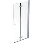 Ifö Showerama foldedør 800x2000mm, sølv/klar