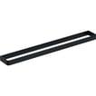 Ifo håndklædeholder til badeværelsesmøbler 424 x 19 x 49 mm mat sort alu