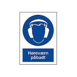 297mm x 210mm plast a4 p�budt h�rev�rn sikkerhedsskilte