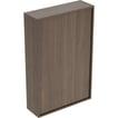 Ifo sense art overskab med 1 låge 45 x 70 x 15 cm nøddetræ/mørkebrun