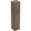 Ifo sense art højskab med 1 låge/indv spejl 36 x 172,5 x 36 cm nøddetræ/mørkebrun