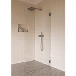 Svingdør Showerama Art 100cm klar sølv