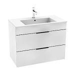 semiglans hvid greb sorte skuffer 2 800x430mm belpakke m cube jika