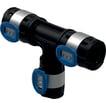 Geberit flowfit tee 20 x 16 x 16 mm sort ppsu