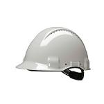 3M Sikkerhedshjelm G3000 Uvicator. Med ventilationshuller. Hvid. EN 397 billede