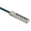 Sensor-actuator passiv distributionsbox m8 fixed kabel version 10 m - sai-6-f 3p m8 l 10m