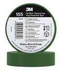 Temflex el vinyltape 155 grøn 19 mm x 20 m