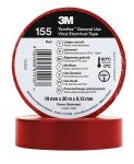 Temflex el vinyltape 155 rød 19 mm x 20 m