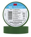 3mTM temflexTM el vinyltape 165 grøn 15 mm x 10 m 100 rl/pk