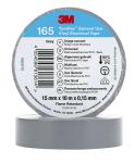 3mTM temflexTM el vinyltape 165 grå 15 mm x 10 m 100 rl/pk