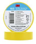3mTM temflexTM el vinyltape 165 gul 19 mm x 20 m 100 rl/pk