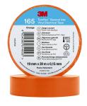 3mTM temflexTM el vinyltape 165 orange 19 mm x 20 m 100 rl/pk