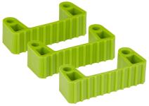 Vikan 3 reserve gummibånd til 1011x & 1013x lime