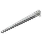 Væg- og pendelkonsol b510mm med påsvejset hovedplade aw 15 51 g el-forzinket
