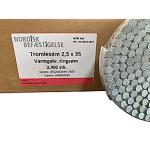 Tromlesøm 35mm varmegalvaniseret - 2400 stk. pr. pakke