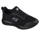 Skechers work squad sr sort dame str 36