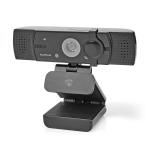 Webkamera | Full HD@60fps / 4K@30fps | Autofokus | Indbygget mikrofon | Sort