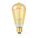 LED glødepære E27 | ST64 | 4.9 W | 470 lm | 2100 K | Ekstra varm hvid | Antal lamper i emballagen: 1 stk.