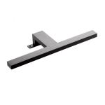 Spejllampe lagan nextgen sort 300mm 230v