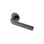 Dørgreb l-form 19mm neptun noir