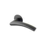 Dørgreb l-form 19mm sirius noir