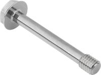 Kipp hygienic m4x16 mm. rustfri bolt 6-kant hoved og smalt skaft poleret nv=7