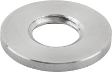 Kipp hygienic skive for bolt med smalt skaft d = m3 d1 = 6 mm